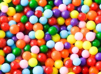 Picture of RAINBOW SUGAR PEARLS 4MM EDIBLE SPRINKLES X 50G
